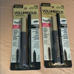 L’Oréal mascara/liner package sets